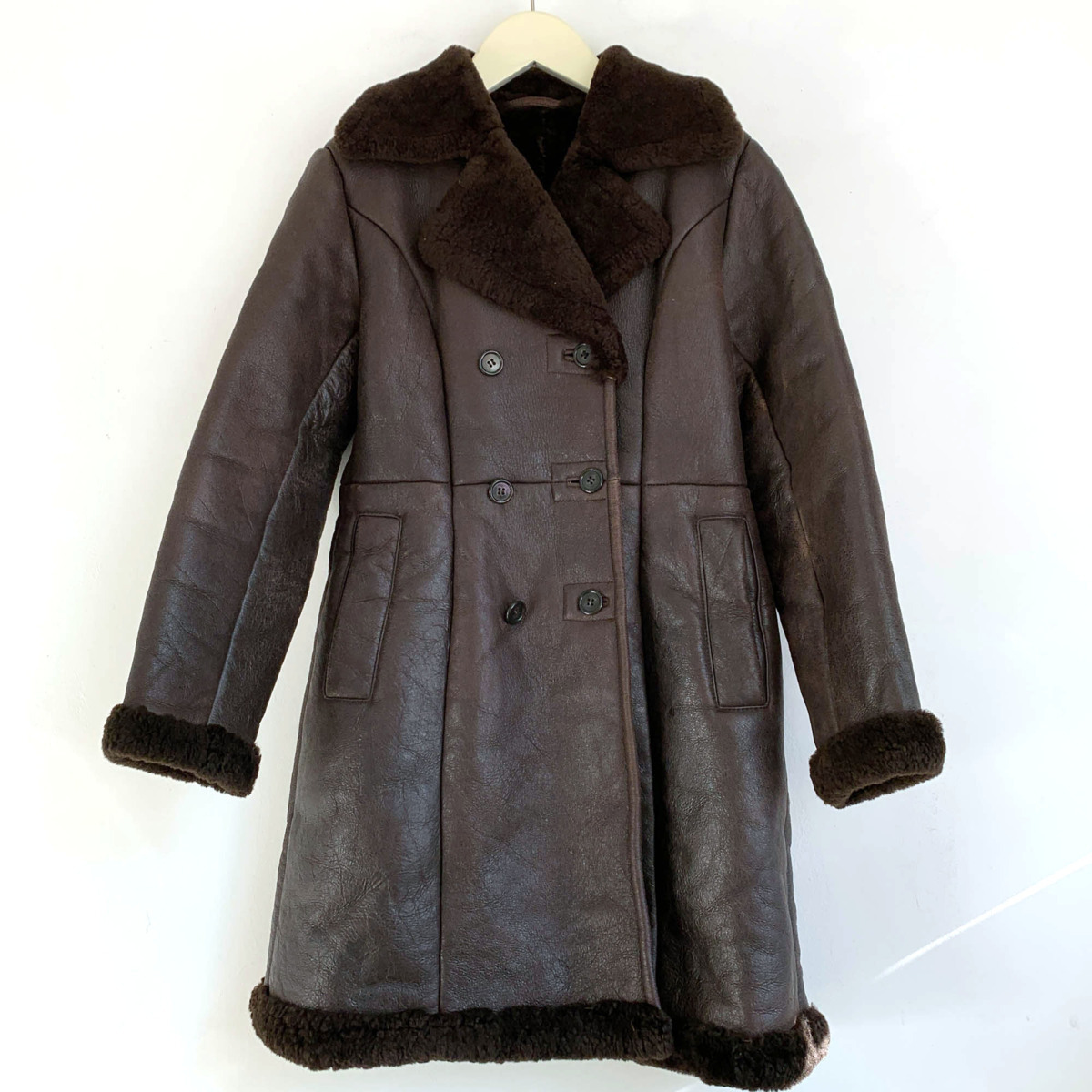 KATHARINE HAMNETT LONDON キャサリンハムネット レザーボアジャケット 