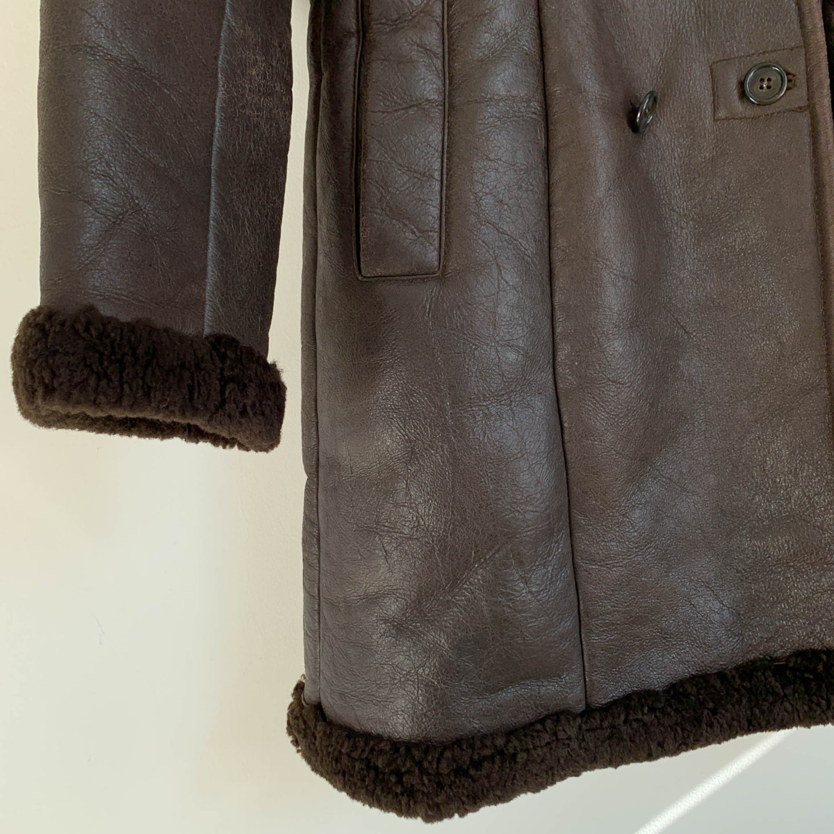 KATHARINE HAMNETT LONDON キャサリンハムネット レザーボアジャケット 