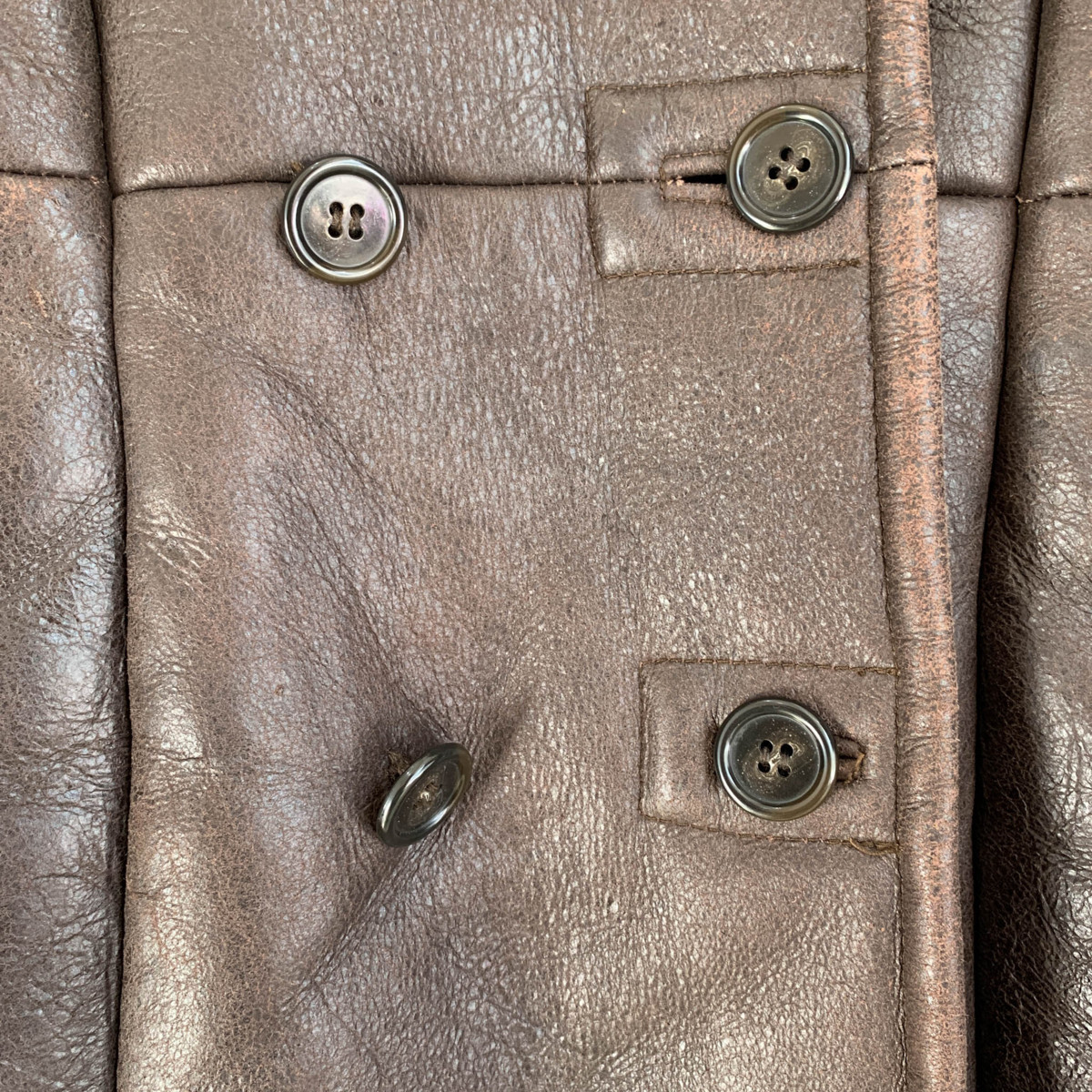 KATHARINE HAMNETT LONDON キャサリンハムネット レザーボアジャケット 