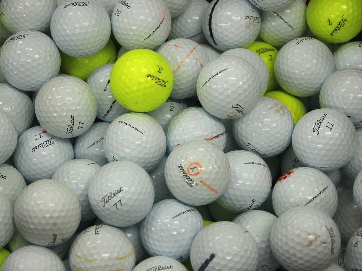 人気SALE，大人気 Bランク タイトリスト Titleist PRO V1 2019年 50個 ロストボール 9(50個～)｜売買されたオークション情報、yahooの商品情報をアーカイブ公開 - オークファン ボール