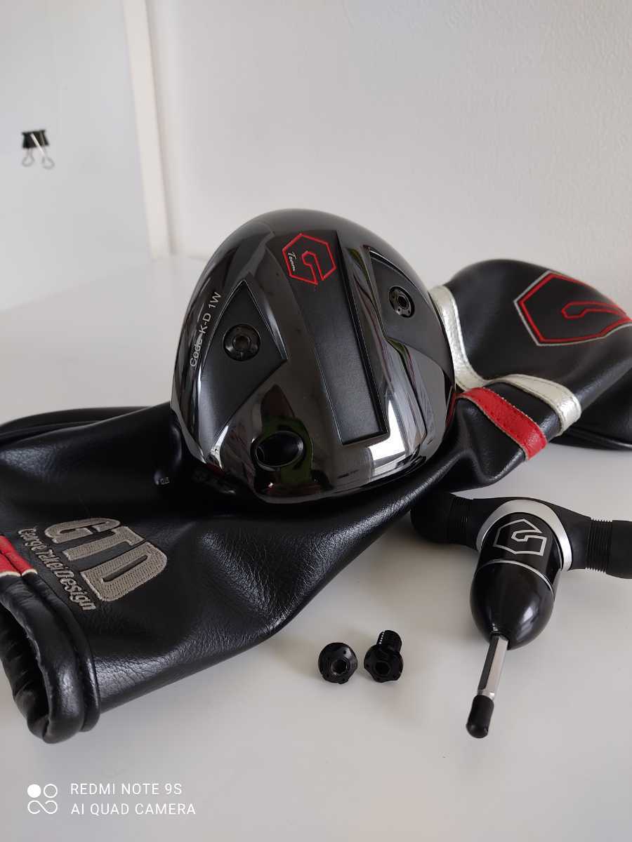 GTD Code-K ヘッドのみ GTD Code K-D code ドライバー K 10.2度ヘッド