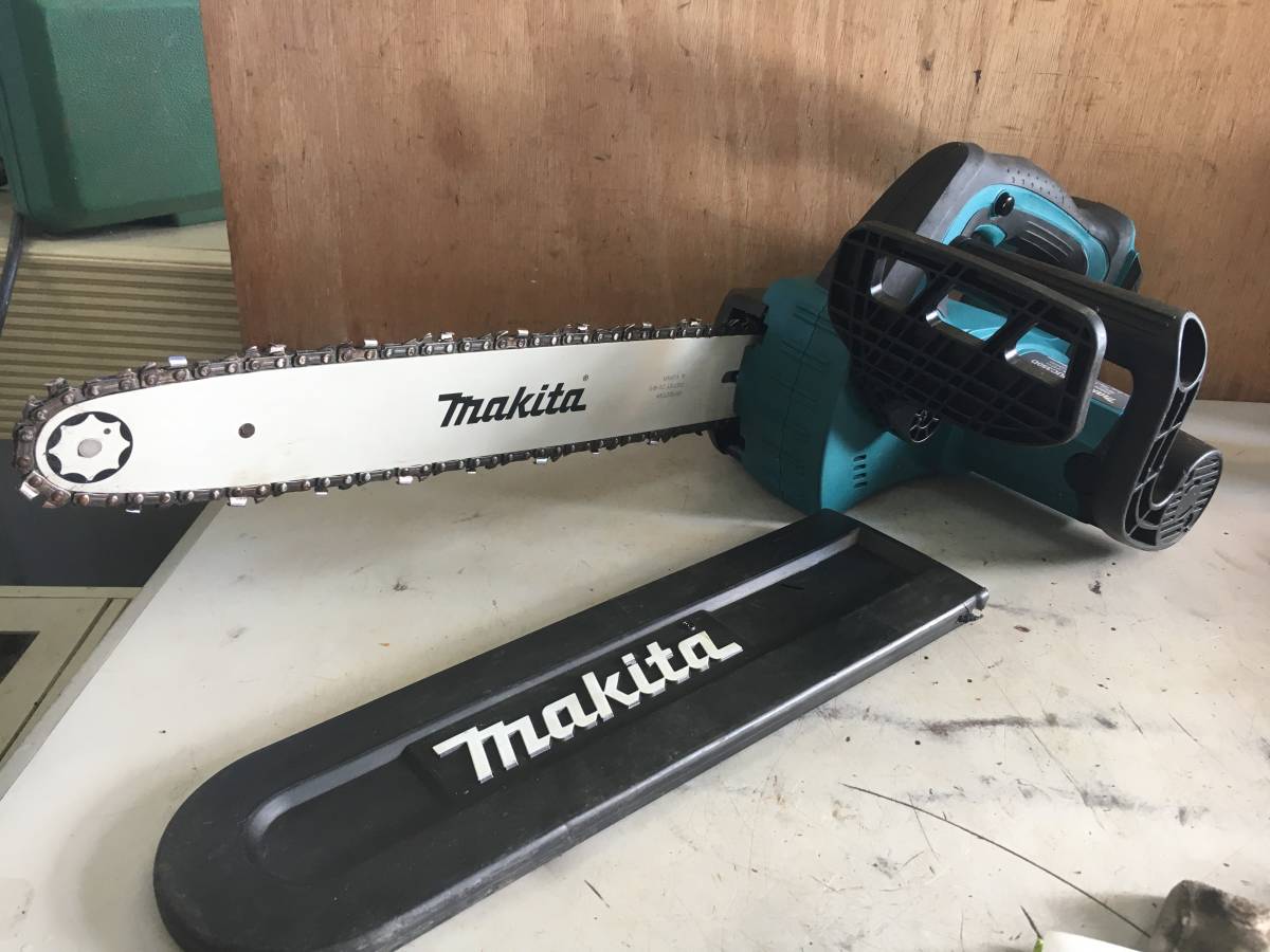 美品 BU872 makita/マキタ 36Ｖ充電式 チェーンソー MUC350D 350mm チェンソー マキタ 充電式ブロワ集じん機 18V １８Ｖ×２本 充電式草刈機 MUR368ADZの通販｜充電式の草刈り機・刈