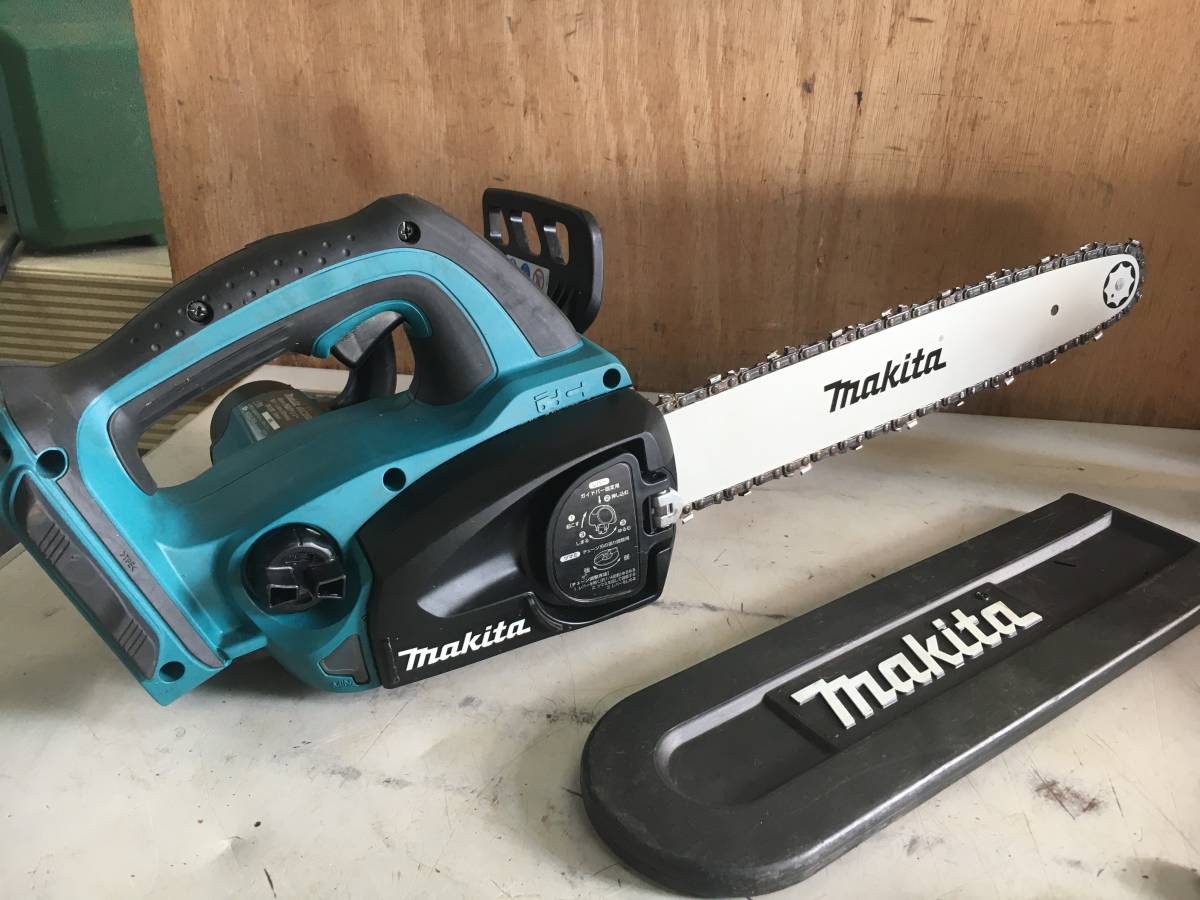 美品 BU872 makita/マキタ 36Ｖ充電式 チェーンソー MUC350D 350mm チェンソー マキタ 充電式ブロワ集じん機 18V １８Ｖ×２本 充電式草刈機 MUR368ADZの通販｜充電式の草刈り機・刈