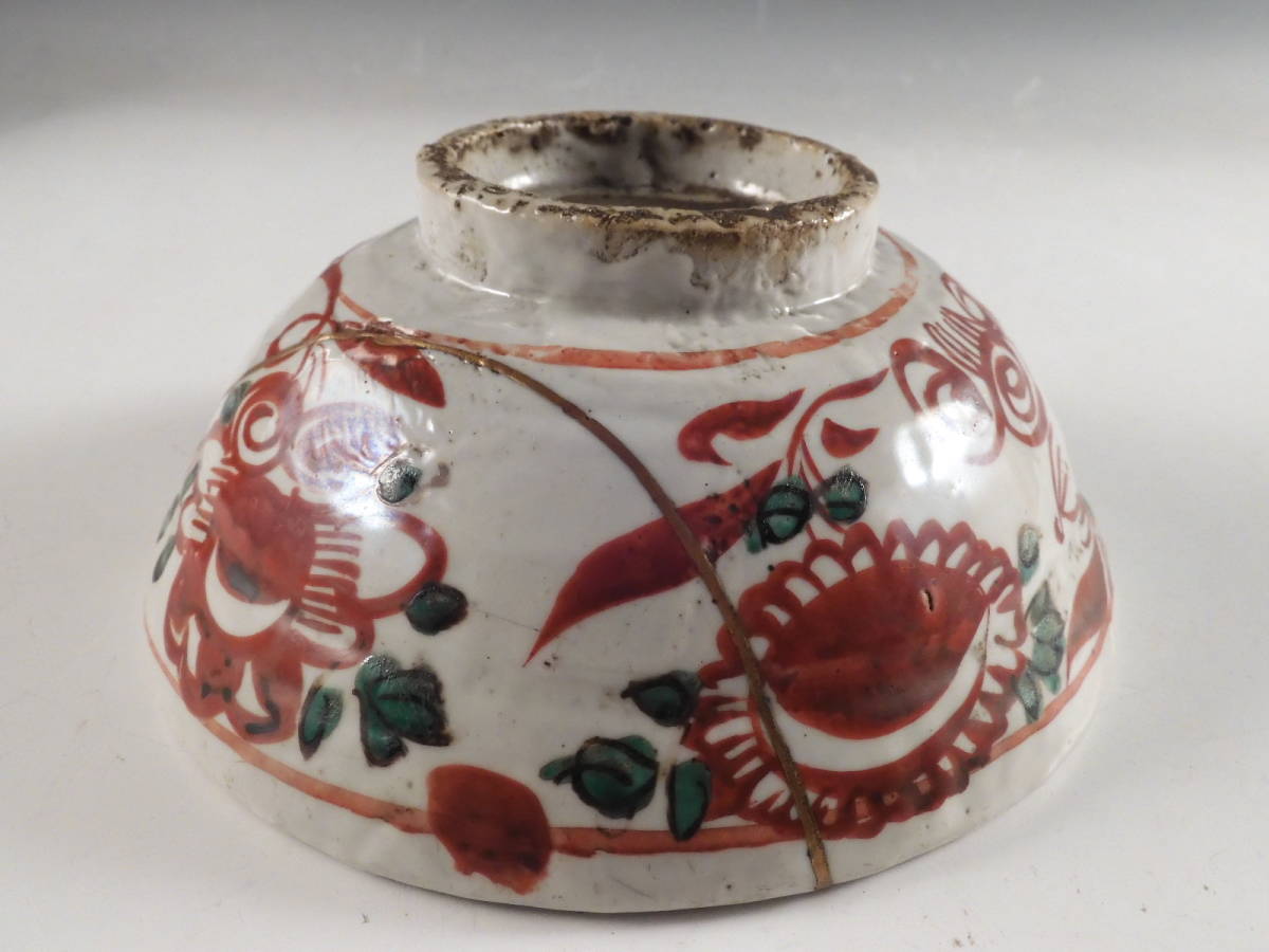 古W355 在銘 粉彩花弁紋碗 Matungart FenCai粉彩 Shop - GEZ104コレクター