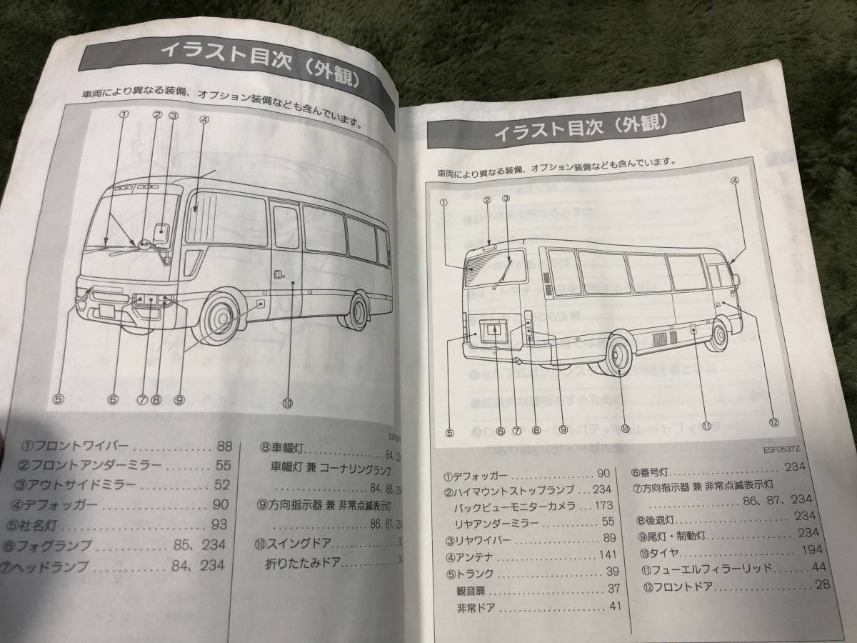 昭和54年式　日産・シビリアン取扱説明書／GC340他。【マイクロバスシミあり】 シビリアン/マイクロバス 取扱説明書 日産 ニッサン 全国 の入札履歴