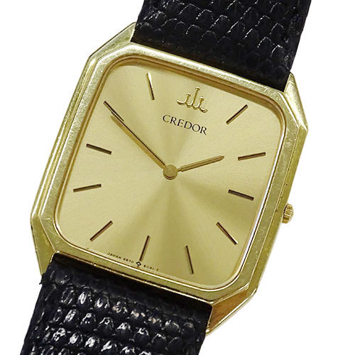 9570-5040 セイコー クレドール 腕時計 SEIKO CREDOR 18KT 1円 