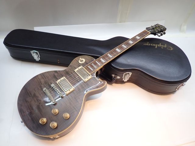 激安大特価，大人気 Epiphone エピフォン Les Paul 1960 TRIBUTE PLUS エレキギター ハードケース付 &part; 5DF9F-10(エピフォン)｜売買されたオークション情報、yahooの商品情報をアーカイブ公開 - オークファン 本体