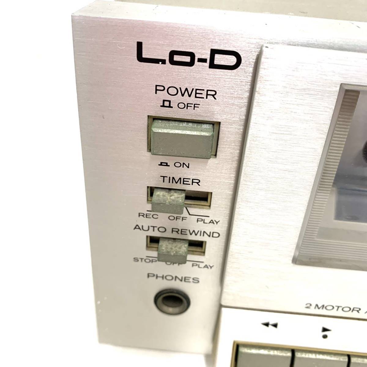 日立 ローディ Lo-D カセットデッキ Dカセットデッキ D-90s STEREO