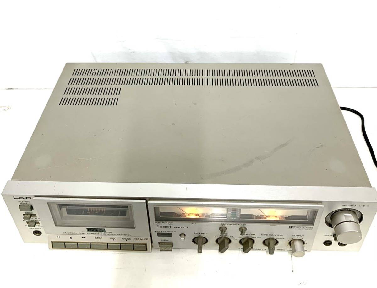 日立 ローディ Lo-D カセットデッキ Dカセットデッキ D-90s STEREO