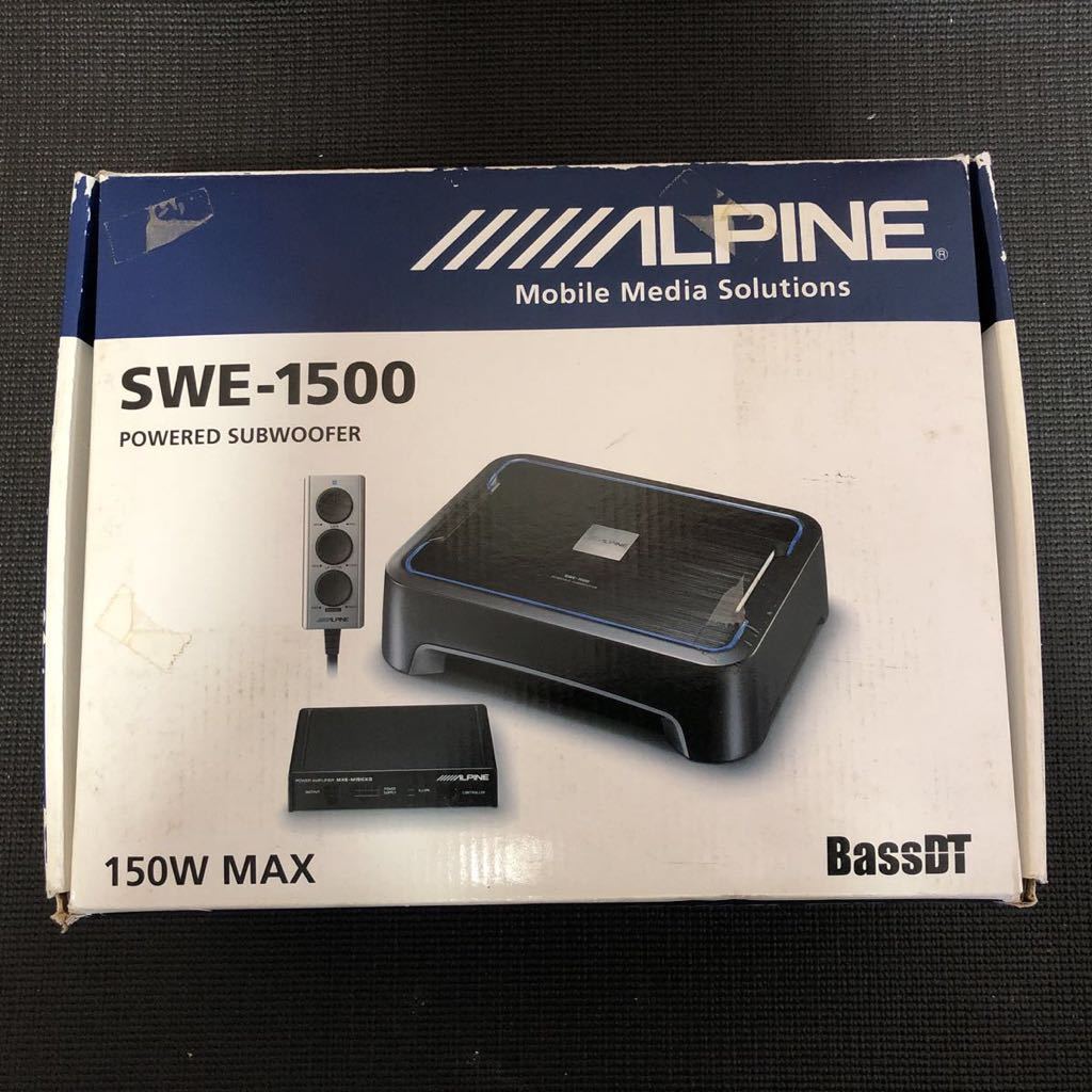 ALPINE サブウーファー SWE-1500(ウーハー)｜売買されたオークション 