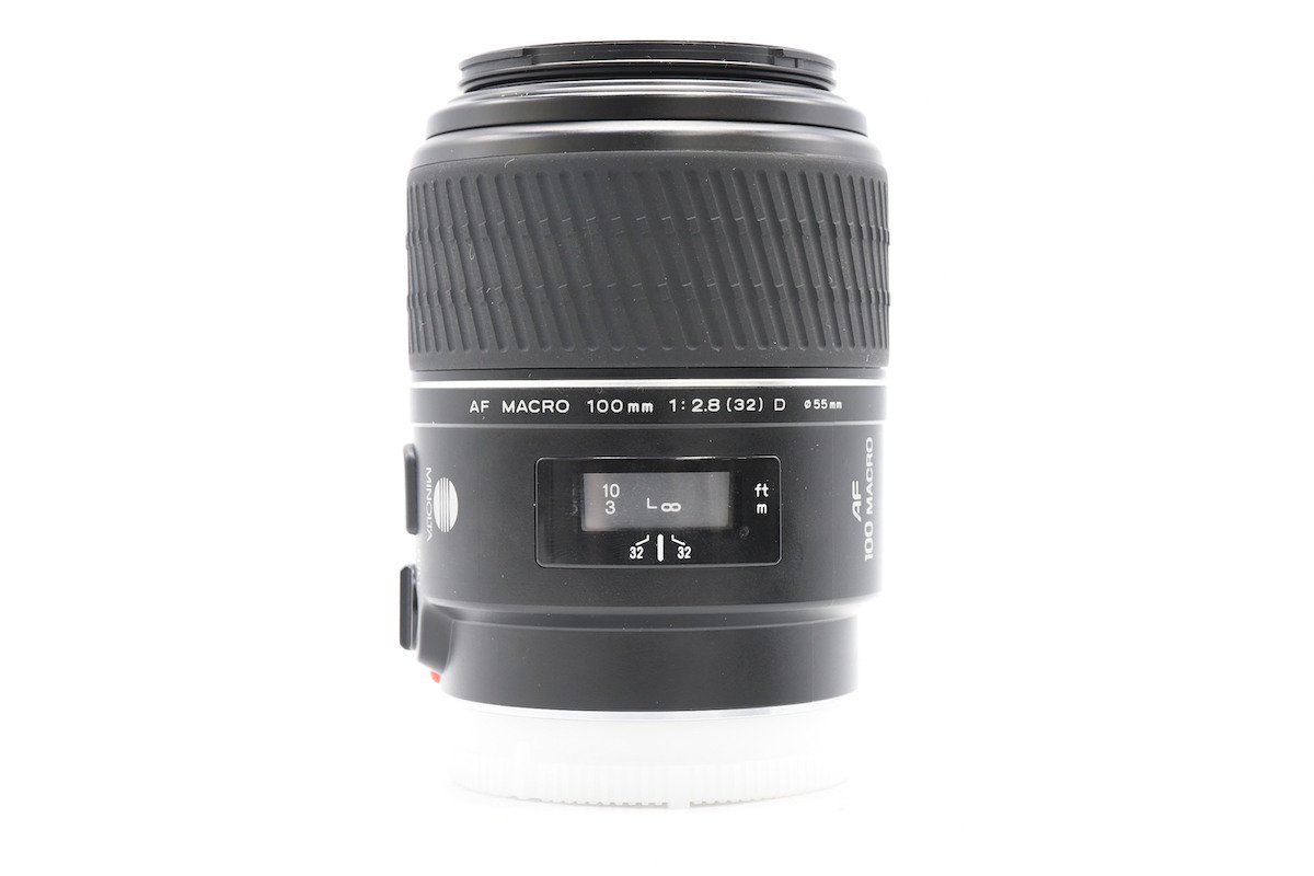◇ MINOLTA ミノルタ AF MACRO 100mm F2.8(32)D Aマウント 中望遠 単