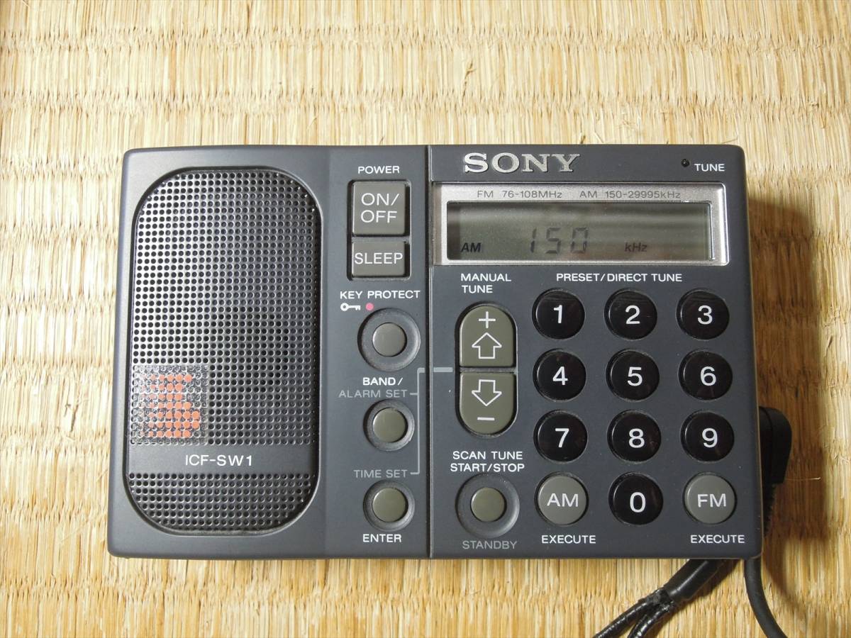 SONY ICF-SW1 ラジオ・ラジカセ　ジャンク SONY ジャンク ICF-SW1S 付属多数 短波ラジオ BCL短波ラジオ 公式 フル