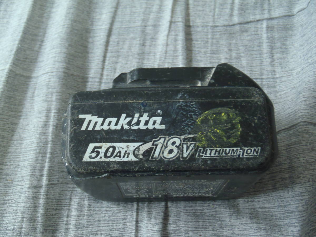 マキタ 5.0Ah 18V BL1850|ハードオフ マキタ(MAKITA)|純正バッテリー18V 中古 Makita 寿命3&frasl;4 [136回充電] 2026年最新マキタ BL1850 makita 送料無料 5.0Ah×1 中古品 ディスク