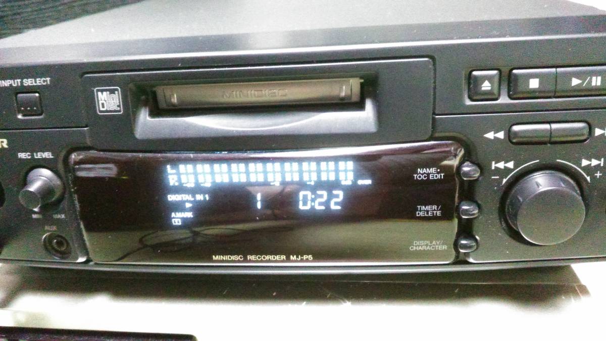 リペア済 MDレコーダー Pioneer MJ-D5 Pioneer MJ-D5 Mini Disc