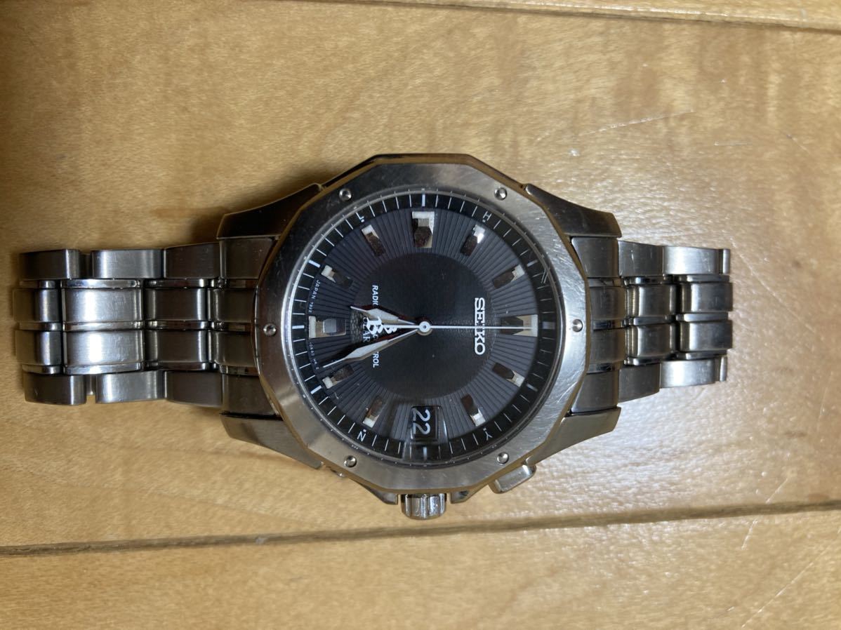ジャンク SEIKO セイコー BRIGHTZ 電波ソーラー Aボタン反応なし SEIKO