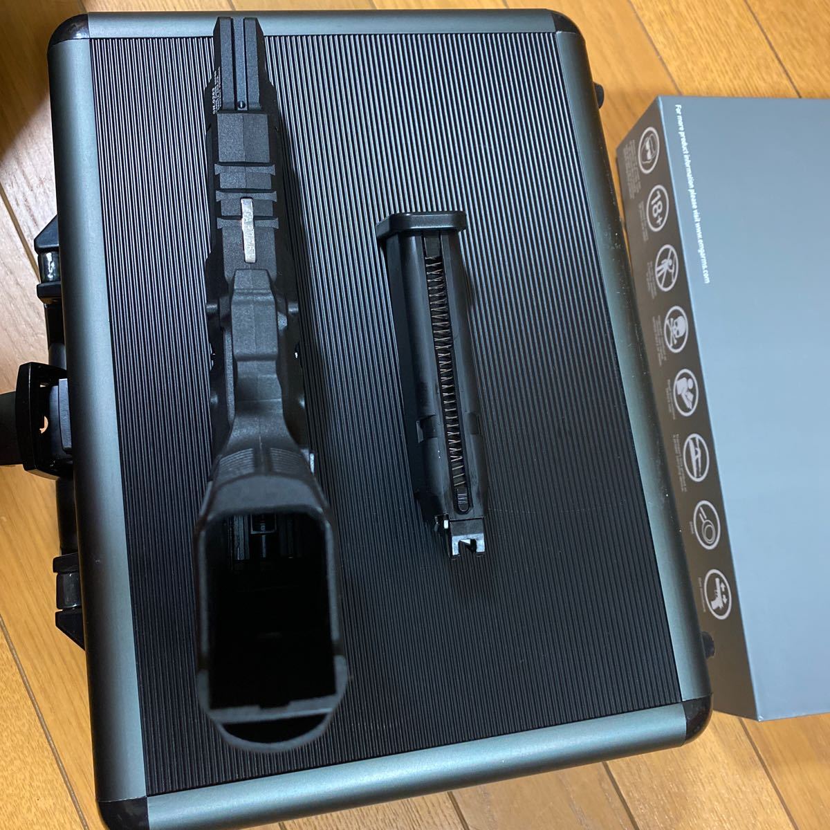 【新品・外装オプションパーツカスタム品】 EMG / Strike Industries ARK-17 BK　※東京マルイ ガスブローバック G17 互換_8