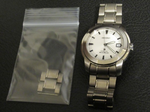 ブライツ SEIKO 5J22-0D40 - オートリレー メルカリ チタン​SAGC003