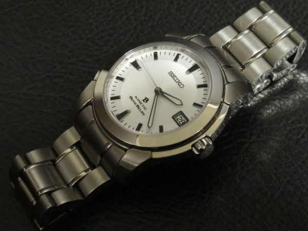ブライツ SEIKO 5J22-0D40 - オートリレー メルカリ チタン​SAGC003