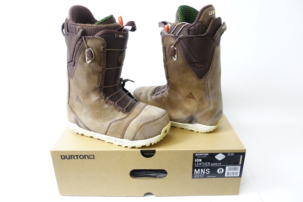 中古 人気モデル 16/17 BURTON ION LEATHER ASIAN-FIT 26cm