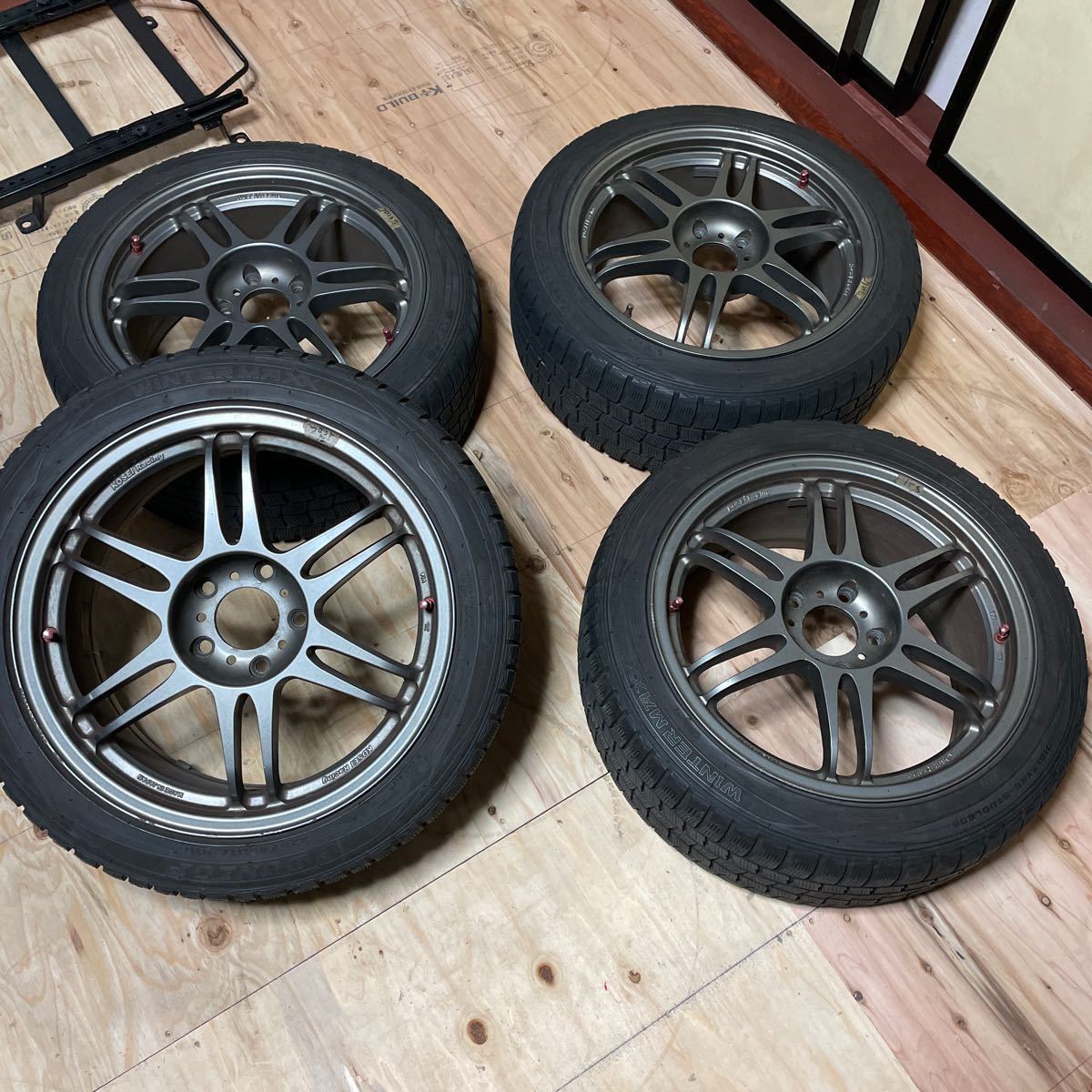 軽量ホイール Kosei コーセイ K1レーシング 17インチ8J +45 軽量ホイール Kosei コーセイ K1レーシング 17インチ8J +45