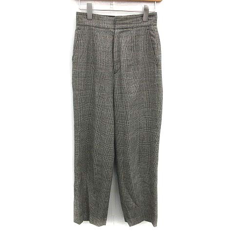 マカフィー Macphee トゥモローランド 18aw パンツ ワイド ウール グレンチェック 32 Xs 黒 白 Ym パンツ 売買されたオークション情報 Yahooの商品情報をアーカイブ公開 オークファン Aucfan Com