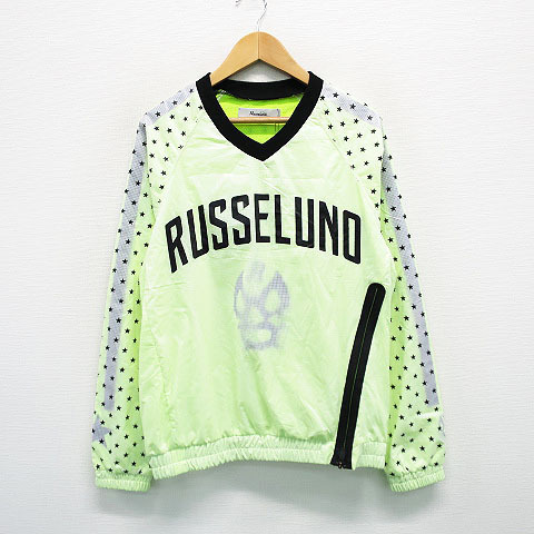 【新品，100%新品】 RUSSELUNO ラッセルノ 2018年モデル プルオーバージャケット 星 ルチャ イエロー系 1 240001321886 ゴルフウェア レディース(ジャンパー、ジャケット)｜売買されたオークション情報、yahooの商品情報 ジャンパー、ジャケット