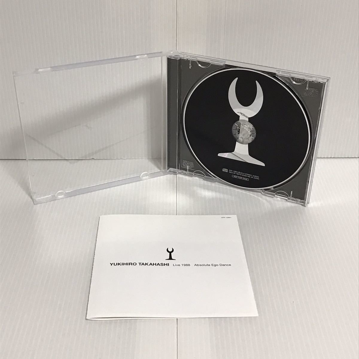 高橋幸宏 ABSOLUTE EGO DANCE LIVE CD Ego Absolute Dance 非売品 激 