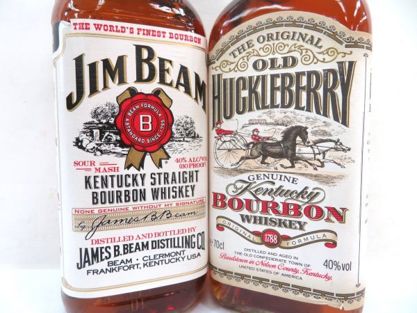 古酒 4本セット BOURBON WHISKEY バーボン ウイスキー 各種 アーリー