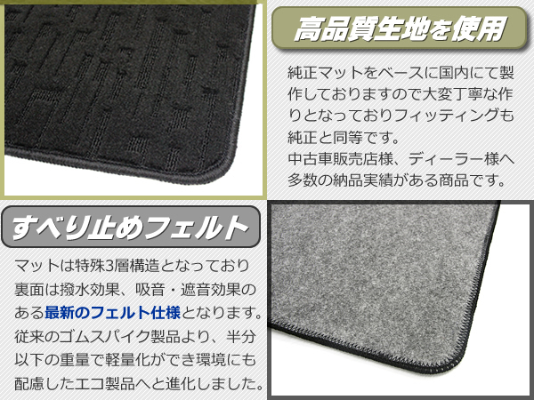 オーダー レクサス LS460 フロアマット 日本製 3色から選択 *