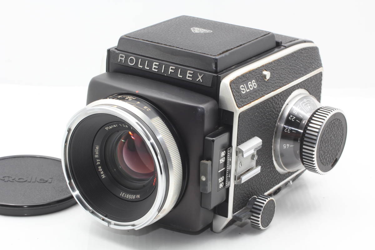 格安，HOT オーバーホール済 ローライ フレックス RolleiFlex SL66 中判 フィルムカメラ プラナー Planar 80mm f/2.8 レンズ付 Rollei(ローライ)｜売買されたオークション情報、yahooの商品情報をアーカイブ公開 - 中判