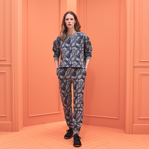 HERMES☆エルメス☆2020AW最新作 プリント スウェットシャツ  