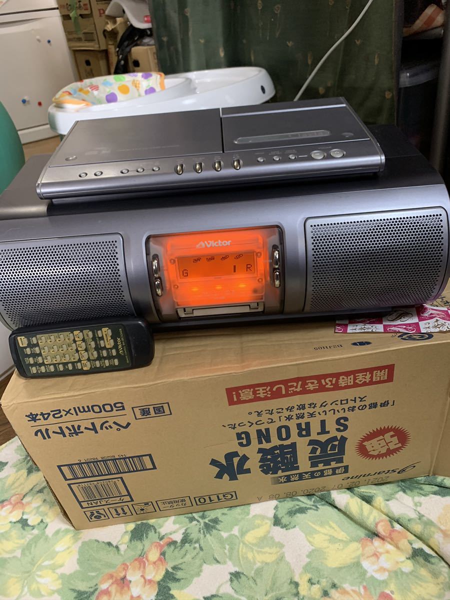 Victor RC-X5MDW Clavia CD/MD ラジカセ CD/MDラジカセ Victor Clavia RC-X5MD-W Victor