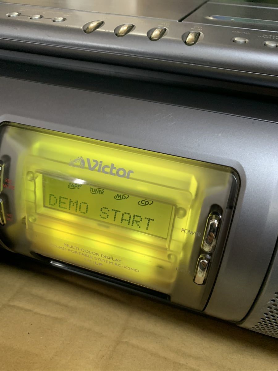 CD/MDラジカセ Victor Clavia RC-X5MD-W Victor RC-X5MD Clavia Yahoo
