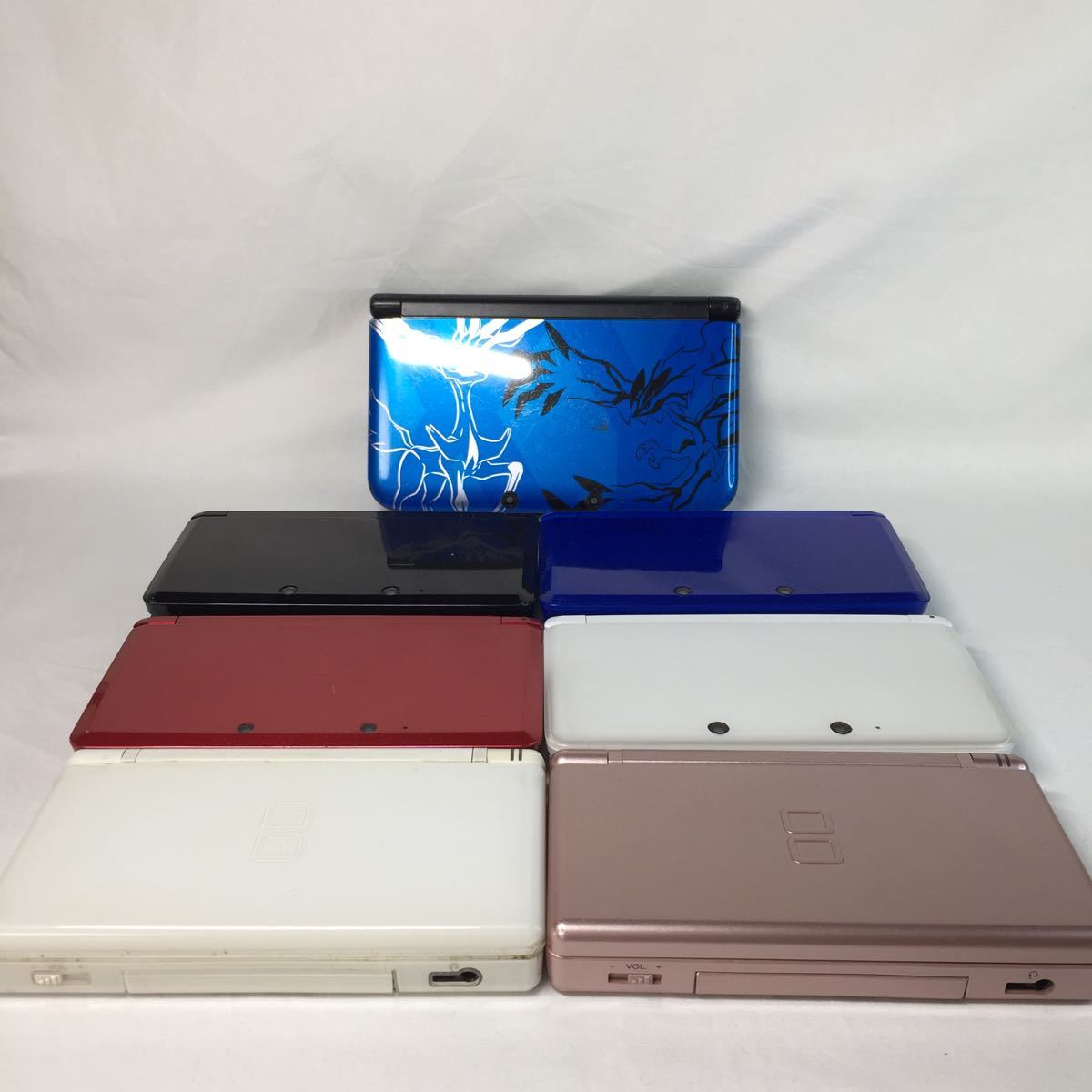 ジャンク品 7台セット 任天堂 Nintendo Ds Lite 3DS New3DSLL USG-001 