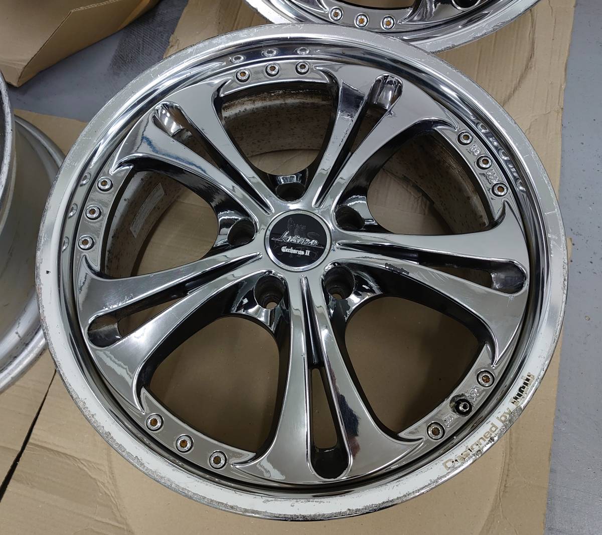 クレンツェ 18インチ 深リム ケルベロス Weds ケルベロス2 9.5j Kranze