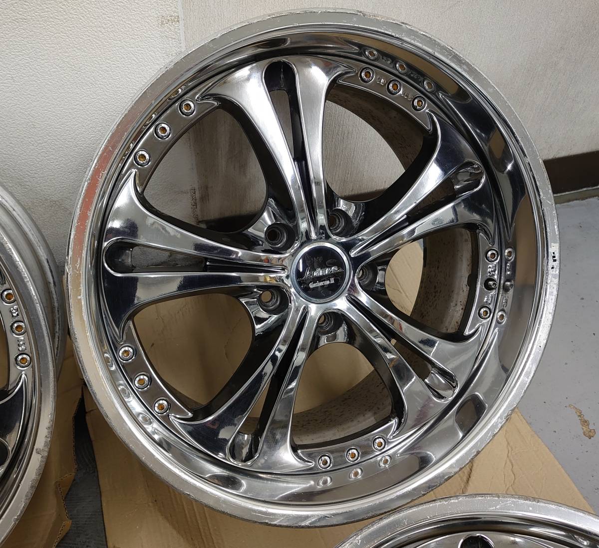 クレンツェ 18インチ 深リム ケルベロス Weds ケルベロス2 9.5j Kranze 