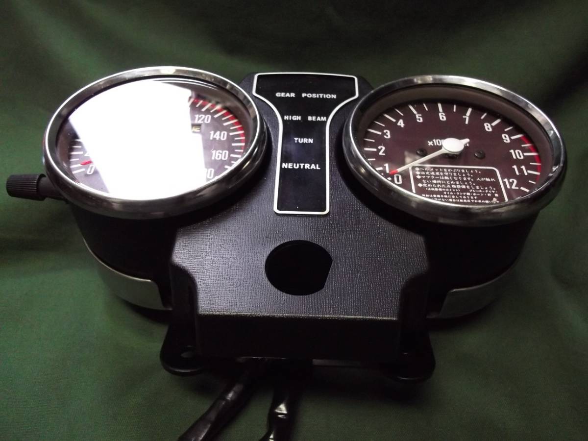 OH済み GS400 SUZUKI(スズキ) GS400用 後期メーターASSY 美品上物 GS400用
