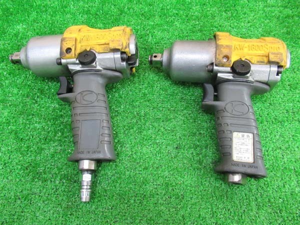 ジャンク】空研 1/2 エアインパクトレンチ KW1600SPRO 2台 d125 空研 