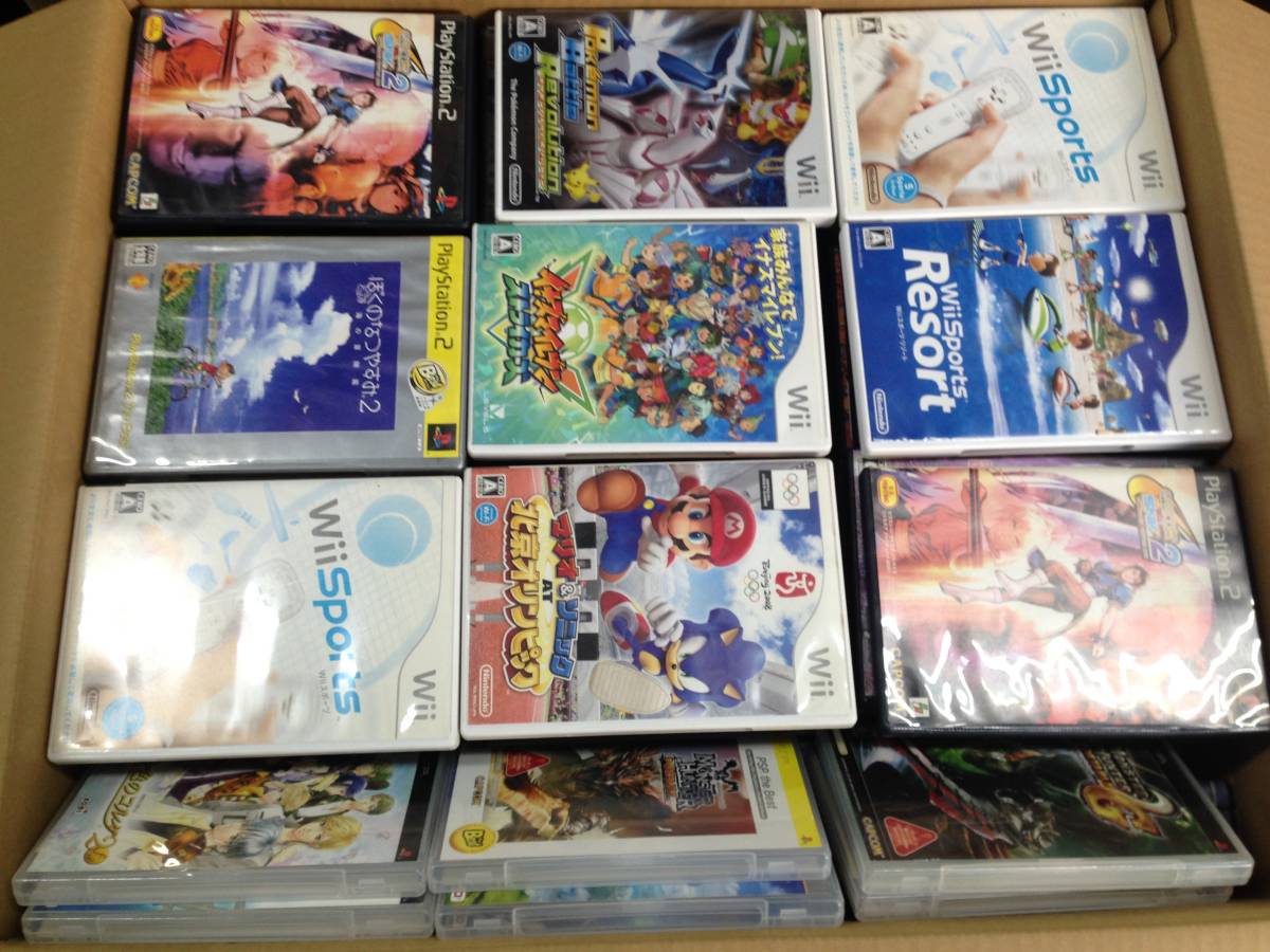 ゲームソフトなど 大量セット まとめ売り★ジャンク★Y99 z56-182/160/0】色々ゲームディスクソフト 160サイズ 詰め合わせセット