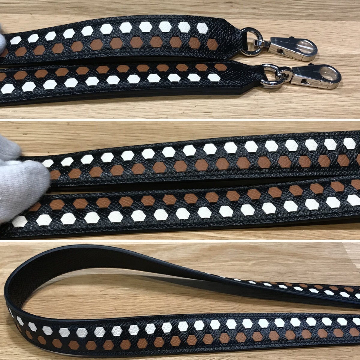トレサージュ バンドリエール エルメス Sランク HERMES ドゥ HERMES