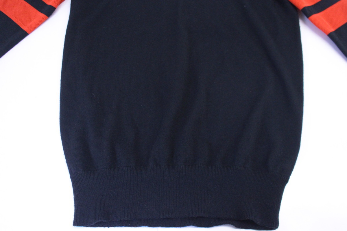 GIVENCHY ジバンシー PARIS 2015AW コットン スターパッチニット XS 