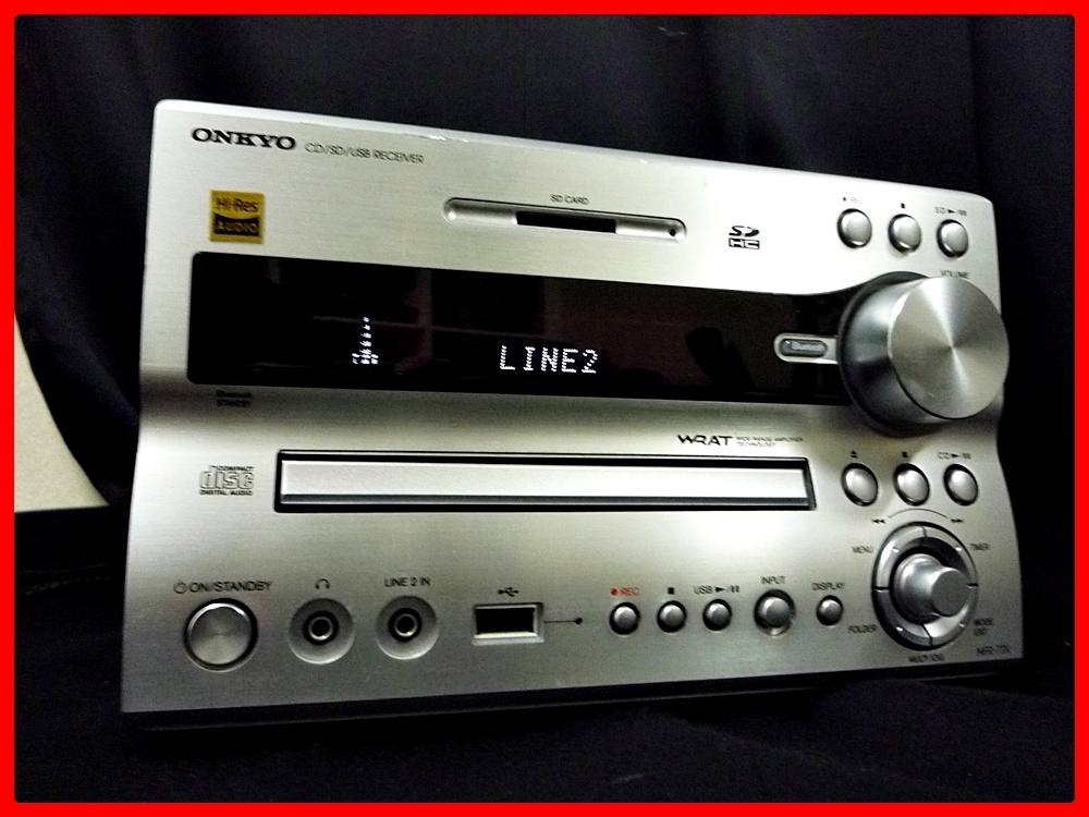 □ONKYO/オンキョー システムコンポ NFR-7TX ジャンク システムコンポ