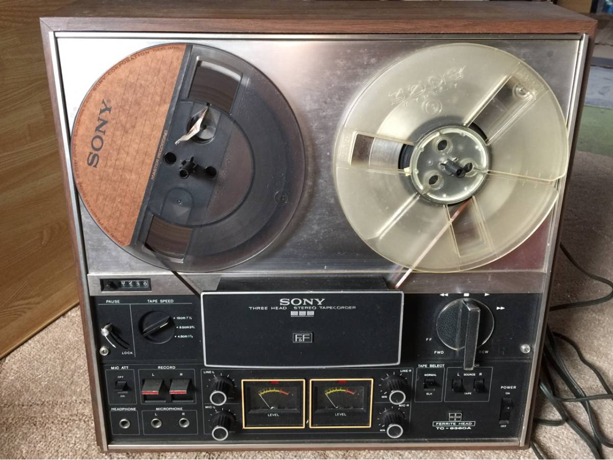 数量限定，限定セール SONYテープレコーダー TC-6360A(オープンリールデッキ)｜売買されたオークション情報、yahooの商品情報をアーカイブ公開 - オークファン オープンリールデッキ