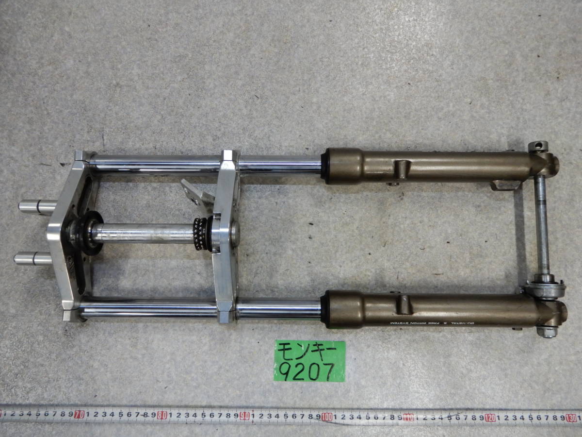 9207　12V　モンキー50　社外　タケガワ　フロントフォーク　武川　TAKEGAWA　160サイズ　Z50J　ホンダ Yahoo!オークション PARTS &frasl; φ30フロント φ27フロント Φ27正立フォーク(ドラム)用ディスクブレーキ