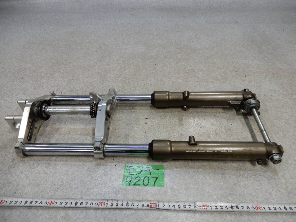 9207　12V　モンキー50　社外　タケガワ　フロントフォーク　武川　TAKEGAWA　160サイズ　Z50J　ホンダ Yahoo!オークション PARTS &frasl; φ30フロント φ27フロント Φ27正立フォーク(ドラム)用ディスクブレーキ