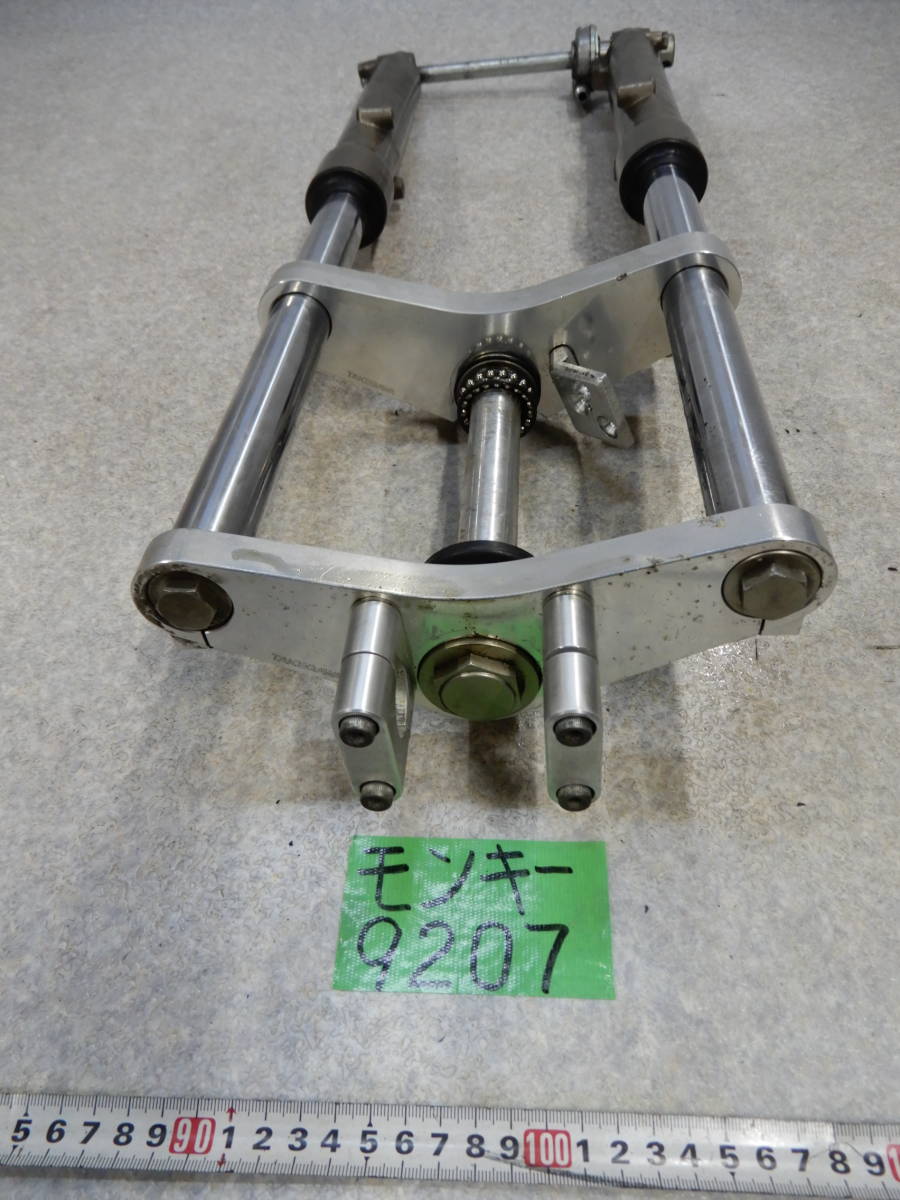 9207　12V　モンキー50　社外　タケガワ　フロントフォーク　武川　TAKEGAWA　160サイズ　Z50J　ホンダ Yahoo!オークション PARTS &frasl; φ30フロント φ27フロント Φ27正立フォーク(ドラム)用ディスクブレーキ