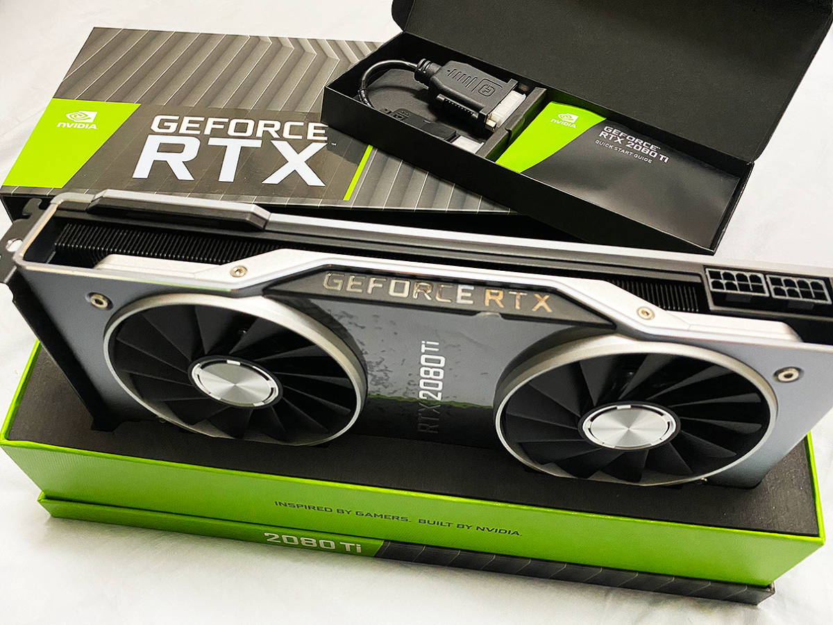 Nvidia Geforce Rtx 80 Ti Founders Edition Pci Express 売買されたオークション情報 Yahooの商品情報をアーカイブ公開 オークファン Aucfan Com