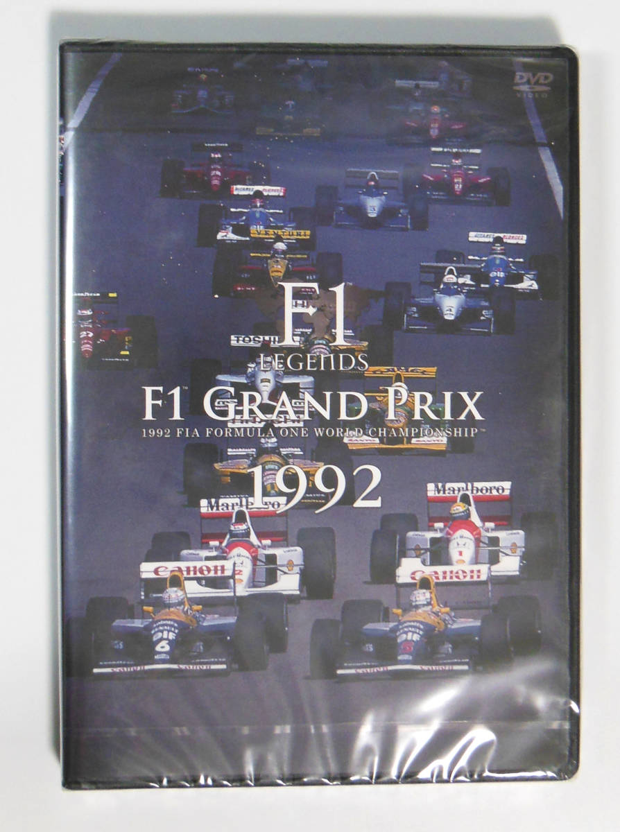 F1 GRAND PRIX 1992 DVD F1 LEGENDS F1 Grand Prix 1992 DVD 新品 F1