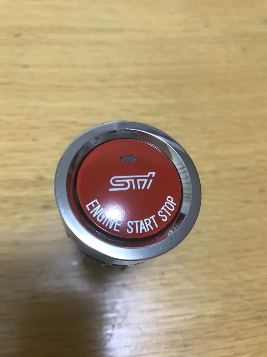 STI│プッシュ エンジン スタート スイッチ STI 純正 エンジンスタート