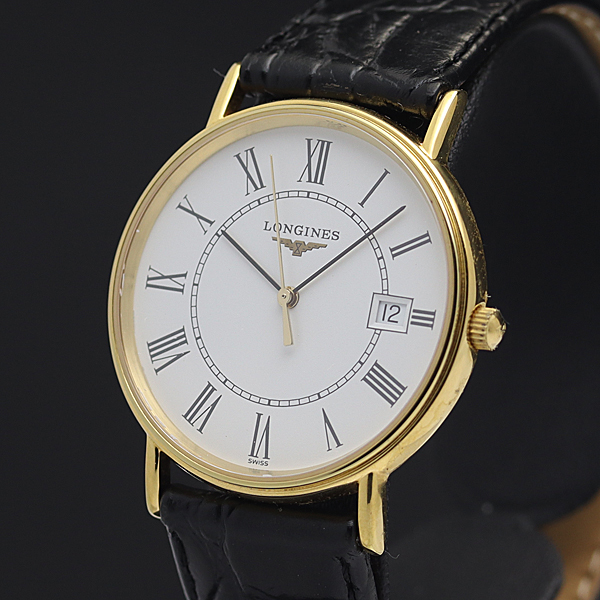 1円☆稼働品【LONGINES/ロンジン】L4.720.2 グランドクラシック デイト 